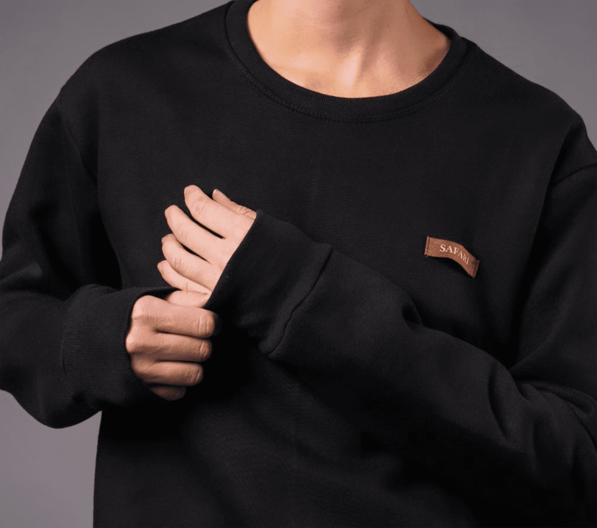 Buzo cuello redondo - Frisa Peinada PREMIUM 100% algodón — vista 7
