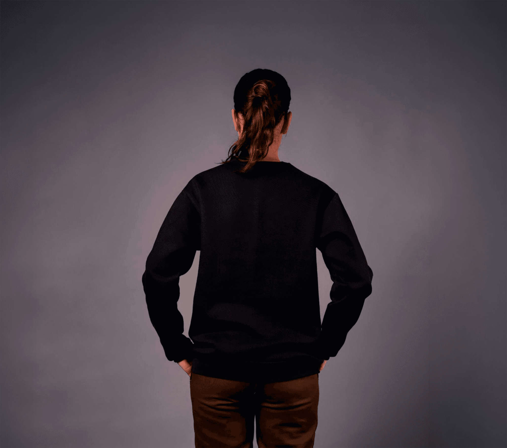 Buzo cuello redondo - Frisa Peinada PREMIUM 100% algodón — vista 5